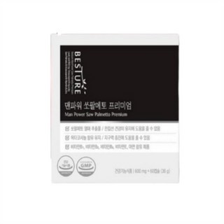 베스처 맨파워 쏘팔메토 프리미엄, 36g, 10개