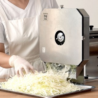 [빠른 출고] 주방고수 양배추슬라이서 양파 슬라이서 야채 절단기 당근 무채 채썰기 기계, 1.신형+슬라이스 칼날