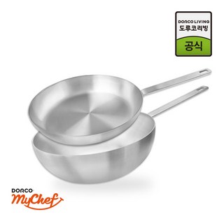 도루코 마이셰프 클래식 통5중 인덕션IH스텐2종(팬28+궁중28), 단일, 1개