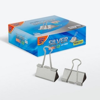 알파 더블클립 실버 51mm 특대 컬러집게 사무용품 서류 페이퍼 크립 쇠집게, [2367501]옵션없음, 옵션없음:[2367501]옵션없음, 옵션없음:[2367501]옵션없음