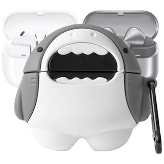 루톰 갤럭시 버즈3 / 버즈3프로 디자인 케이스, 아기상어, 1개