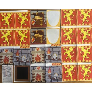 Mega Bloks MegaBloks Giant Adventure Castle Replacement Decals/Stickers NEW UNUSED, Mega Bloks MegaBloks Giant Adv