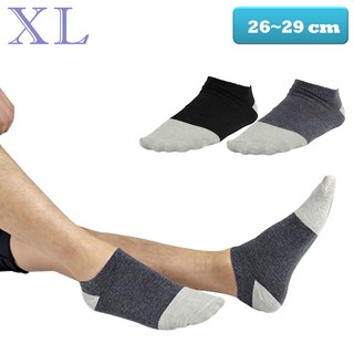 本之豐 MIT 船襪 XL加大尺碼竹炭除臭吸汗抗菌