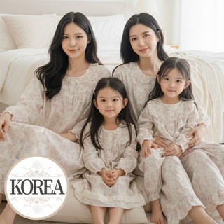 순면 패밀리 잠옷 세트 M이슬(긴팔_M5375)