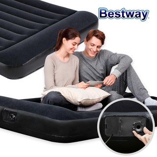 베스트웨이 BW 67462 아이빔 펌프 일체형 에어매트 에어침대 더블, 단품