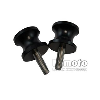 M6 M8 M10 스윙암 스풀 슬라이더 스탠드 나사 BMW S 1000 R RR 750 스즈키 GSXR600 GSXR750 GSXR1000 오토바이 액세서리, 10mm Black Spools, 1개