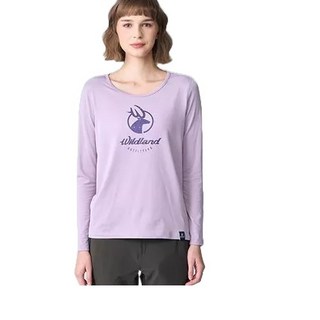 Wildland荒野 女輕量纖維親膚保暖衣 0B12663 衛生衣/內搭衣/吸濕快乾/登山底層衣/野雁戶外