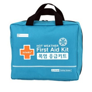 폭염 대응 온열질환 응급 키트 CPRW 쿨링 KIT 안전용품 구급상자 구급키트