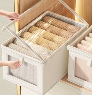 아늑홀릭 먼지 걱정 없는 옷 정리 수납함, 6개