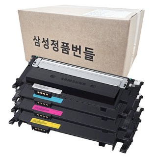 삼성 CLT-K510S 정품 토너 SL-C563FW SL-C513 SL-C510 SL-C563W SL-C510W SL-C513W 번들, 1세트, 검정,노랑,파랑,빨강