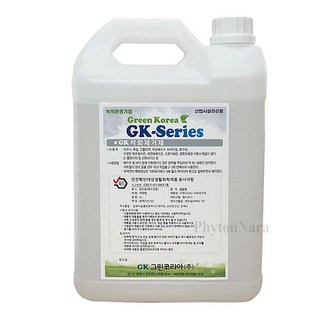 지케이그린코리아 GK석회제거제 4L 18L백화제거제 석회막힘, 1개