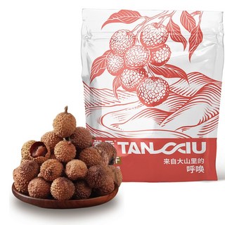 【新品熱銷】荔枝幹500g，殼薄肉厚，正宗2025新貨，小核零食，泡茶特產，大號, 1個, 棠秀 一等品荔枝幹1袋（500g）口感軟