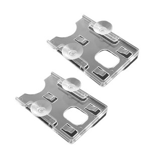 쿤스트마렌 투명 주차 카드 케이스 홀더, 2개, 세로형-흡착판타입