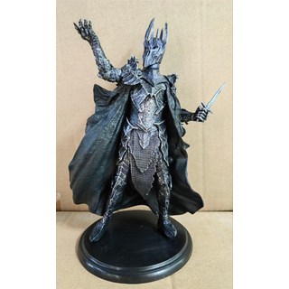27cm GK 반지의 제왕 그림 Angmar의 마녀 왕 3 입상 Nazgul 동상 PVC 액션 피겨 모델 장난감 데스크탑 장식