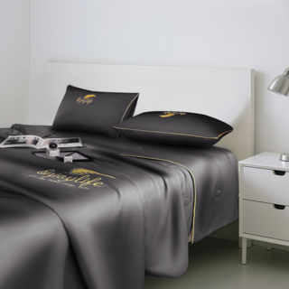 Jeernare 여름 아이스셀 냉감 차렵 이불 세트 먼지없는 워싱 차렵 이불 시트 베개커버 포함