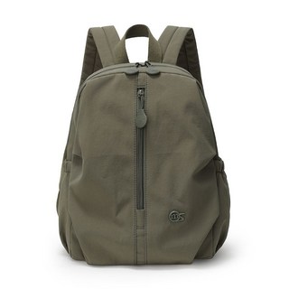 高品質尼龍雙肩包 簡約百搭旅行背包, 綠色