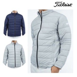 타이틀리스트 리사이클 ECO 보온 방수 경량패딩 점퍼 남성용 나그네골프 TKPMJ343J
