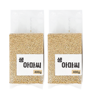 [특가]생 아마씨 무첨가 천연식품 아마씨, 400g, 3개