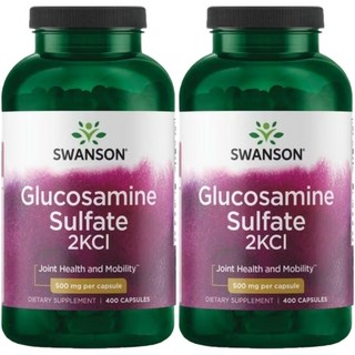 스완슨 글루코사민 설페이트 2KCl 500mg, 400정, 2개, 400정