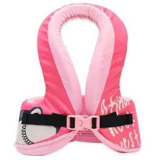 아티나 말랑말랑 넥베스트 부력보조복, 핑크, 1개