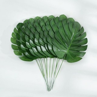 嗨購 人造龜背葉 仿真龜背竹 綠植批發 植物牆配件 家居裝飾, 龜背葉, 1個