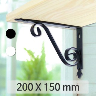 (애브리플러스) 벽걸이 벽선반 선반대 까치발 꺽쇠 선반받침대, 1개