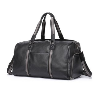고급 천연소가죽 보스턴백 출장 골프 여행가방 건습분리 독립적인 신발수납