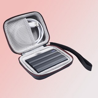 삼성 SSD T7 ShIeld 전용 하드쉘 EVA 케이스, BLACK, 1개