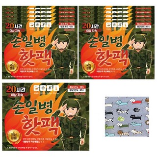 국산 손일병 핫팩 손난로 포켓용 180g, 30개