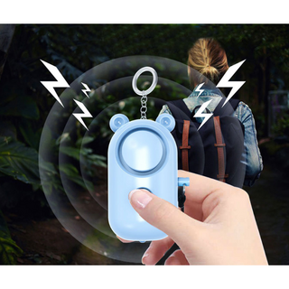 LED 곰돌이 호신용 경보기 여성 호신용품 호신용품 삼단봉 호신용경보기 호신용스프레이 호신 호신용품 칼 남성 호신용품 너클, 1개