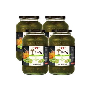 꽃샘 꿀매실 1kg x 4개 / 차음료 액상 과일청