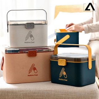 가정용 디자인 구급함 중형 구급약상자 약상자 공병, 옵션_중형 화이트