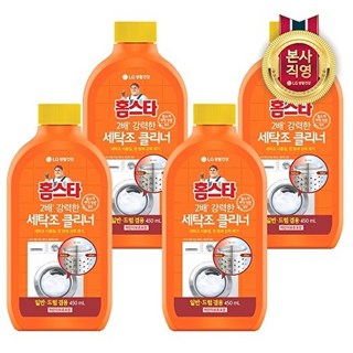 홈스타 퍼펙트 세탁조 클리너, 4개, 450ml