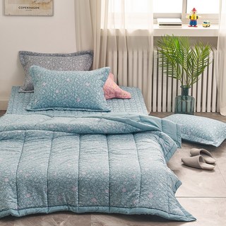 [국내 생산] 소프트마이크로 사계절 차렵이불세트 카페트 침대커버 이불 침구세트