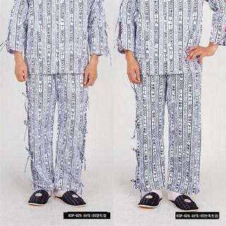 금성 KSP-025 OS 환자복 하의 정형외과 양쪽트임 끈처리 환자복 TC혼방 호스피탈 병원용바지 프리사이즈