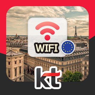 유럽 포켓와이파이 KT로밍에그 무제한 공항로밍부스, 인천공항 1터미널, 1개