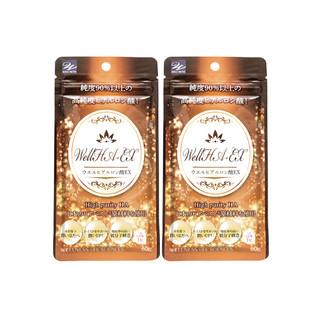 Wellness WellHA-EX 流行鏈球菌發酵物 玻尿酸膠囊, 60顆, 2包
