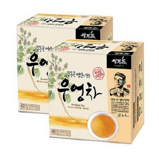 쌍계 우엉차 80T (40T+40T), 1개, 80개입, 2g