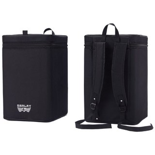 Sbalay 木箱鼓 Cajon 附背袋 台灣品牌 (原木/黑/紅), 原木/黑/紅, 1個