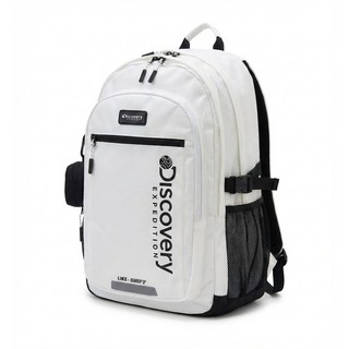 정품 디스커버리 화이트 백팩 초고학년 중학생 고등학생 신학기 책가방