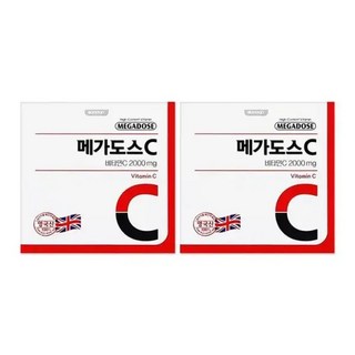 고려은단 메가도스C 비타민C 2000 2g 100포 2개/mjc, 2개