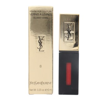 입생로랑 루쥬 쀠르 꾸뛰르 베르니 아 레브르 틴트, 8호 오랑지드쉰, 1개, 6ml