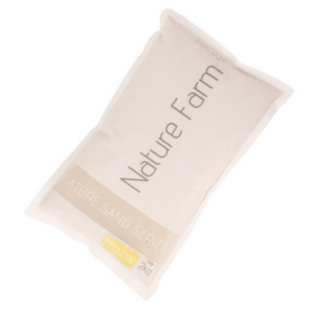 네이처팜 노멀 수조샌드 2 kg, 옐로우, 3개