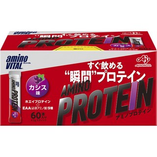 AJINOMOTO 味之素 aminoVITAL 氨基蛋白飲 黑醋栗風味, 1盒, 270g