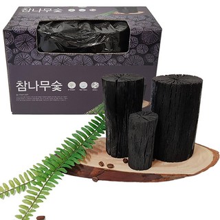 국산 프리미엄 참나무숯 1.6kg 숯부작 장식숯 탈취숯 집들이선물, 1세트