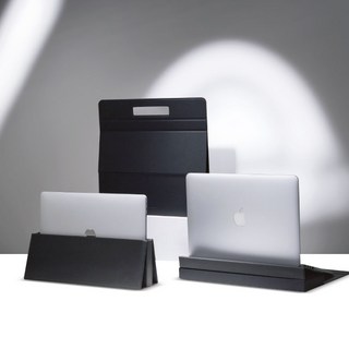 슬릭스트립 노트북 슬리브 파우치 거치대 가방 스텐드 트리니티 맥북 에어 프로 그램 갤럭시북, 슬레이트 블루, 1개