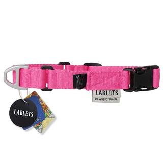 랩릿 강아지 마틴게일 목줄, 1개, 클래식 핑크