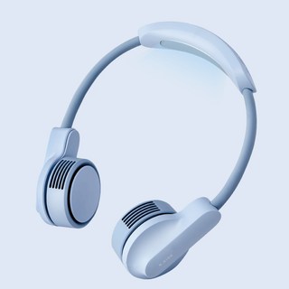 비사이드 3세대 냉각패드 넥밴드 선풍기 MH-BSIDE004, 블루