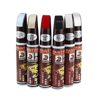 烤漆修補筆 汽車刮痕修復 補漆筆, 汽車補漆筆 (深藍珍珠), 1個