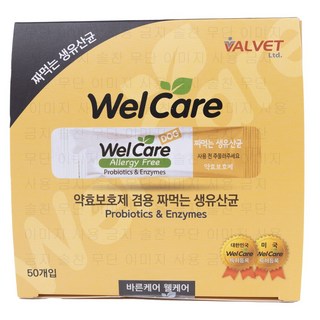 웰케어 강아지 유산균 영양제, 50회분, 110g, 장건강/유산균, 1개